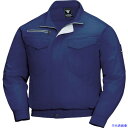 ■XEBEC 綿ポリ混紡ペンタス空調服XE98001−19−5L ディープネイビー XE98001195L(1158902)