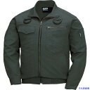 ■XEBEC 綿薄手現場服ヘリンボンフルハーネス仕様空調服XE98102−62−3L アーミーグリーン XE98102623L(1159...