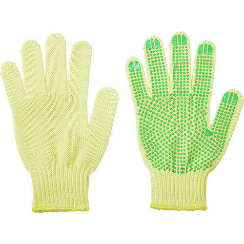 ■TRUSCO 耐切創手袋 7ゲージ 裏面キュプラ(ベンベルグ[[R上]])67%・ポリエステル33% すべり止め付 TATB..