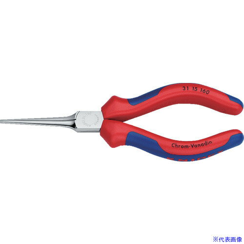 ■KNIPEX ニードルノーズプライヤー 160mm コンフォートハンドル 3115160(1163367)
