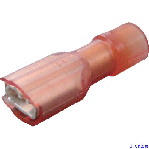 オレンジブック トラスコ中山　TRUSCOニチフ 差込形接続端子パック(5P) 〔品番:HCTMEDN480509FA〕[ 注番:1177115]特長●端子筒部に絶縁被覆があらかじめセットされております。●絶縁体形状：TMED形は端子と絶縁体の間に銅パイプが入っていますが、その銅パイプの長さが端子筒部の長さと同じです。用途●軟鋼のより線電線の接続に。仕様仕様2●ニチフ　差込形接続端子パック(5P)●1パック5個入り材質/仕上●端子/黄銅(電気すずメッキ）：スリーブ/無酸素銅管（電気すずメッキ）：絶縁体/ナイロンセット内容/付属品注意●銅線専用です。●電線抱合範囲内でご使用下さい。●当社指定の適用圧着工具をご使用下さい。原産国（名称）日本JANコード4521989000554本体質量0gオレンジブック トラスコ中山　TRUSCOニチフ 差込形接続端子パック(5P) 〔品番:HCTMEDN480509FA〕[注番:1177115]《包装時基本サイズ：95×65×55》〔包装時質量：113g〕分類》電子機器》電設配線部品》接続端子☆納期情報：メーカー取り寄品（弊社より発送）