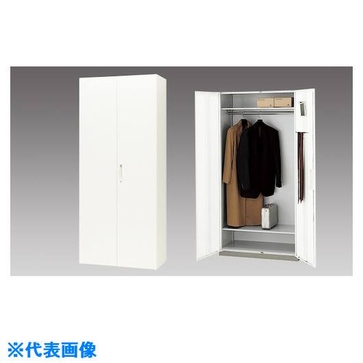 ■NAIKI 収納庫 CW型 ワードローブ 899×450×1750 CW0918WWW(1183383)[送料別途お見積り][法人限定][外直..