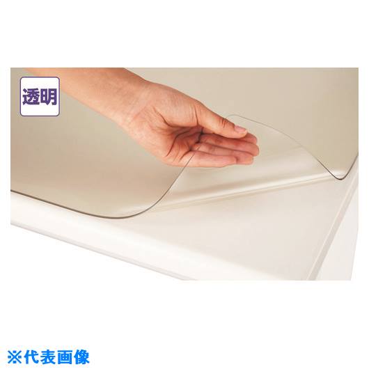 ■NAIKI デスクマット シングルタイプ 透明 1188×676 CR127NS(1190621)[送料別途お見積り][法人限定][外..