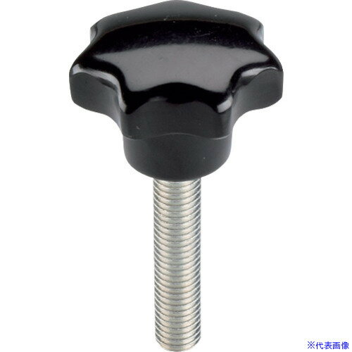 ■HALDER スターグリップ オネジ付 形状L ステンレス鋼 24740.1058(1200731)[送料別途お見積り][法人限定][掲外取寄]