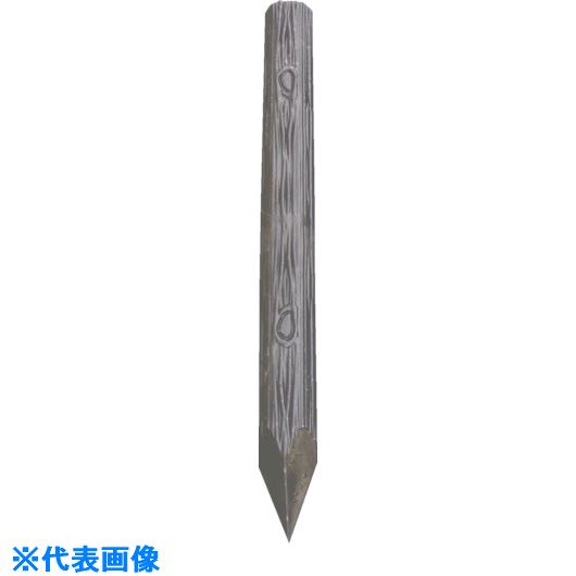 ■大研 樹脂製擬木杭100X1500 穴なし G1015N(1220750)[送料別途お見積り][法人限定][外直送]