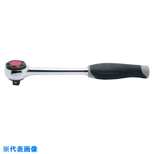 Wrenches - ■Ko−ken 9.5mm差込 ラチェットハンドル(樹脂グリップ) 全長200mm 3752J(1221514)[送料別途お見積り][法人限定][掲外取寄]
