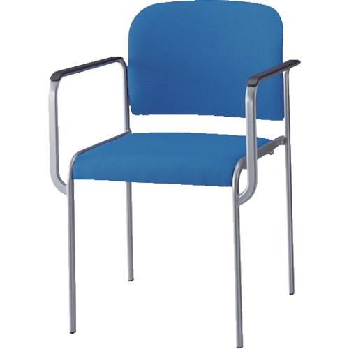 ■NAIKI 会議用チェア E254FBL(1228766)[送料別途お見積り][法人限定][外直送]