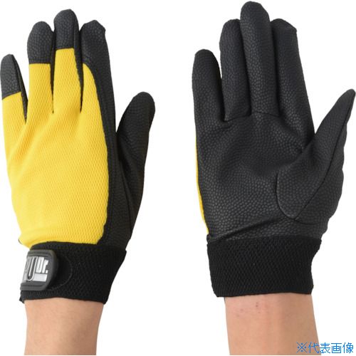 オレンジブック トラスコ中山　TRUSCO川西 PUドクター イエロー 1P Mサイズ 〔品番:2970YM〕[ 注番:1236102]特長●柔軟性・通気性・透湿性に優れ、耐久性にも優れています。●エンボス加工を施し、グリップ性能に優れています。用途●内装工事・土木・建築業・重機運転仕様●色：イエロー●サイズ：M●全長(cm)：21.5●手のひら周り(cm)：19.8●中指長さ(cm)：8.2●厚さ(mm)：0.8●袖口タイプ：マジック仕様2材質/仕上●掌部：ポリウレタン樹脂（裏地：ナイロン）●手甲部：ポリエステルセット内容/付属品注意原産国（名称）中国JANコード4906554297223本体質量54gオレンジブック トラスコ中山　TRUSCO川西 PUドクター イエロー 1P Mサイズ 〔品番:2970YM〕[注番:1236102][本体質量：54g]《包装時基本サイズ：250×130×110》〔包装時質量：7g〕分類》保護具》作業手袋》合成皮革・人工皮革手袋☆納期情報：仕入れ先通常在庫品 (欠品の場合有り)