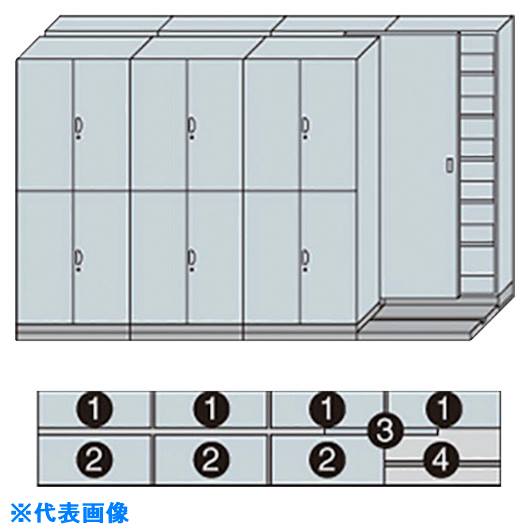 ■ナイキ　2列4連ベースセット MCW2421AAW(1241618)[送料別途見積り][法人・事業所限定][外直送]