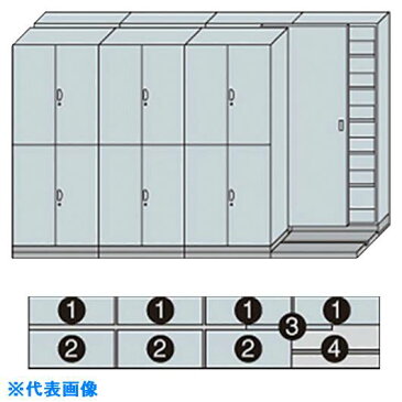 ■ナイキ　2列4連ベースセット MCW2421AAW(1241618)[送料別途見積り][法人・事業所限定][外直送]