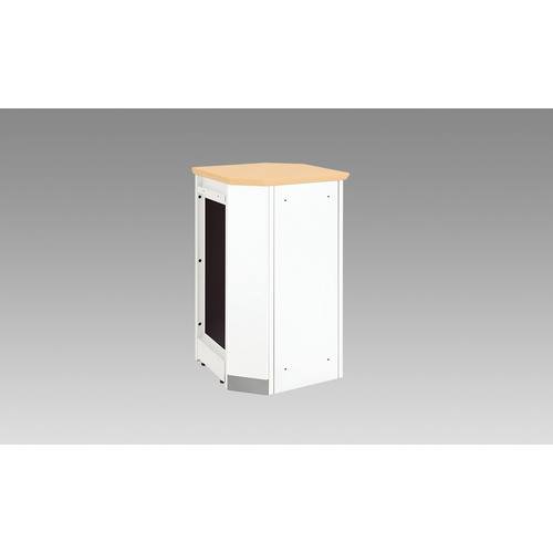 Counter Tables - ■NAIKI 内ハイコーナー(90°) XCR9091WSW(1243224)[送料別途お見積り][法人限定][外直送]
