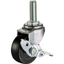 ■ハンマー ねじ込み旋回式ゴム車輪 50mm ストッパー付 415EAR50(1254146)