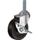 ■ハンマー ねじ込み旋回式ゴム車輪 75mm ストッパー付 415EAR75(1254189)