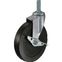 ■ハンマー ねじ込み旋回式ゴム車輪 150mm ストッパー付 415EAR150(1254260)