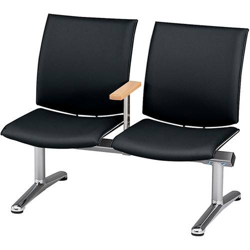 ■NAIKI ロビーチェアー RC1352SHBK(1254334)[送料別途お見積り][法人限定][外直送]