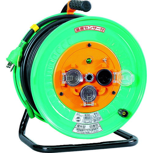 樂天商城 - ■NICHIDO 電工ドラム 屋外型 アース付 30m NWE33(1255860)