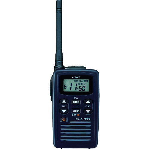 ■ALINCO 特定小電力トランシーバー 中継器対応・ミドルアンテナタイプ DJCH272M(1256517)