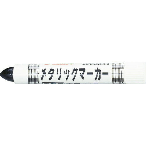 ■TRUSCO 工業用メタリックマーカー 中字 黒 MULM(BK)(1260481)