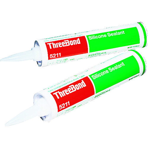 ■THREEBOND シリコーンシーラント TB5211A 330ml 白色 汎用タイプ(5211AA) TB5211A(1263293)