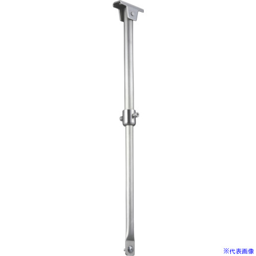 ■岡田 カーテンレール D40ステン伸縮吊棒1600(850〜1600mm) 25Y94(1276824)[送料別途お見積り][法人限..