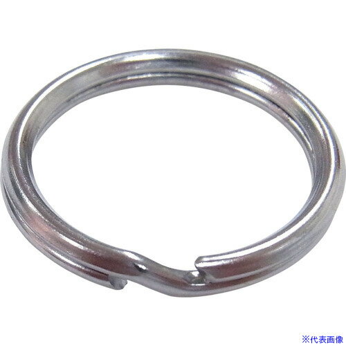 ■ニッサチェイン 代用クロームキーリング 20mm(2個入) P323(1280334)