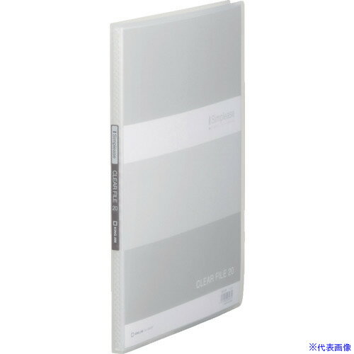 ■KING JIM シンプリ−ズCF(透明)20P 184TSPT(1289584)[送料別途お見積り][法人限定][掲外取寄]