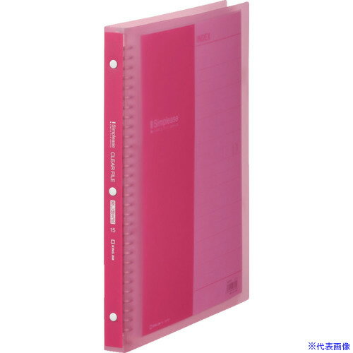 Other - ■KING JIM シンプリ-ズCF差替式(透明)15Pピン 138TSPP(1291183)[送料別途見積り][法人・事業所限定][掲外取寄]