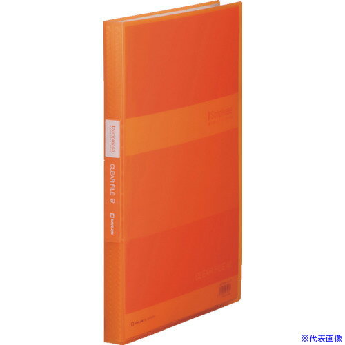 Other - ■KING JIM シンプリ−ズCF(透明)40P オレンジ 184TSPWOR(1292799)[送料別途お見積り][法人限定][掲外取寄]