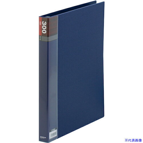 ■KING JIM 名刺ホルダ-A4-S 30穴 青 39B(1