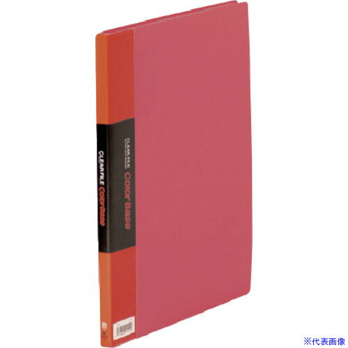 Other - ■KING JIM クリア−ファイルカラ−ベ−ス(S型) 赤 132CR(1295949)[送料別途お見積り][法人限定][掲外取寄]