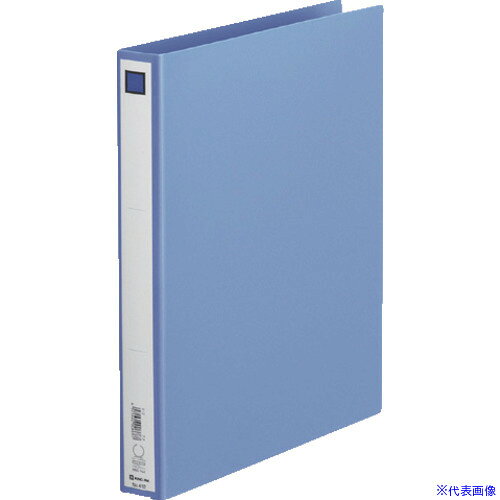 ■KING JIM リングファイル エコノミ−A4S 青 612B(1303846)[送料別途お見積り][法人限定][掲外取寄]