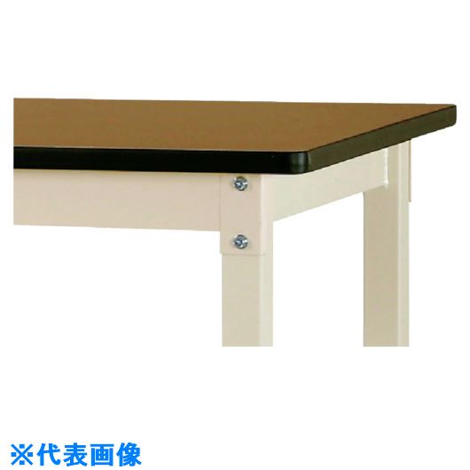 ■ヤマテック 中量作業台 ワークテーブル バイス専用タイプ メラミン天板 W1800×D75...