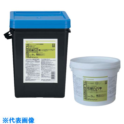 ■TILEMENT ビニル巾木用 EMハバキ エコ 3kg 13320030(1325920)×6[送料別途お見積り][法人限定][掲外取寄]
