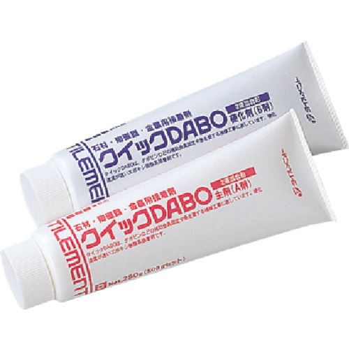 ■TILEMENT タイル用接着剤 クイックDABO 500gセット 32345000(1325934)[送料別途お見積り][法人限定][掲外取寄]