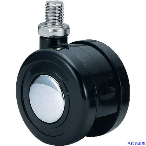 ■東海 ナイロン車輪 60径 許容荷重100kgf 黒 TY60JN12P1.25L14(1328239)[送料別途見積り][法人・事業所限定][掲外取寄]