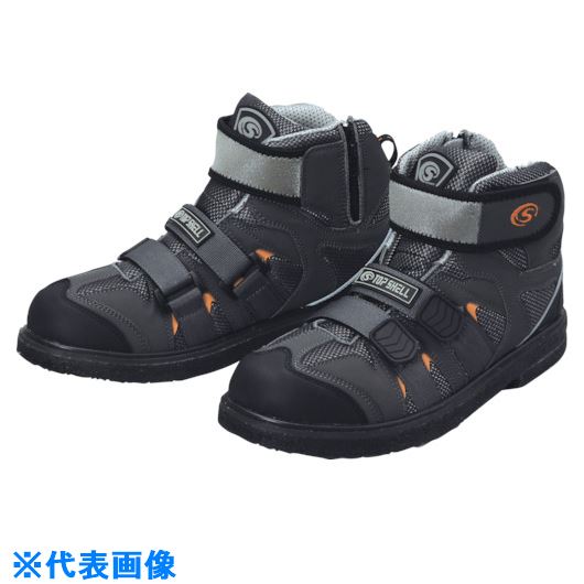 ■ハンシン TS-923 フェルトスパイクシューズハイカット L TS923L(1330971)[送料別途見積り][法人・事業所限定][掲外取寄]