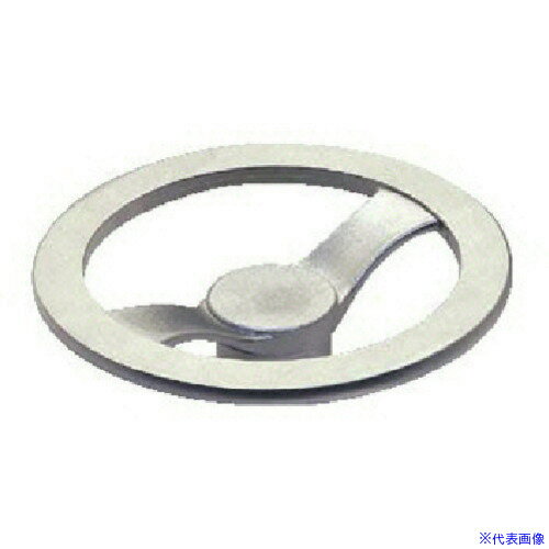 ■イマオ ハンドル ステンレスツースポークハンドル車(加工付) NSTH200H25(1333180)[送料別途見積り][法..