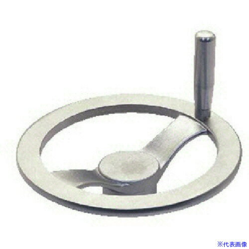 ■イマオ ハンドル ステンレスツースポークハンドル車(加工付) ハンドル径200mm STH200HN20(1336390)[送料別途見積り][法人・事業所限定][掲外取寄]
