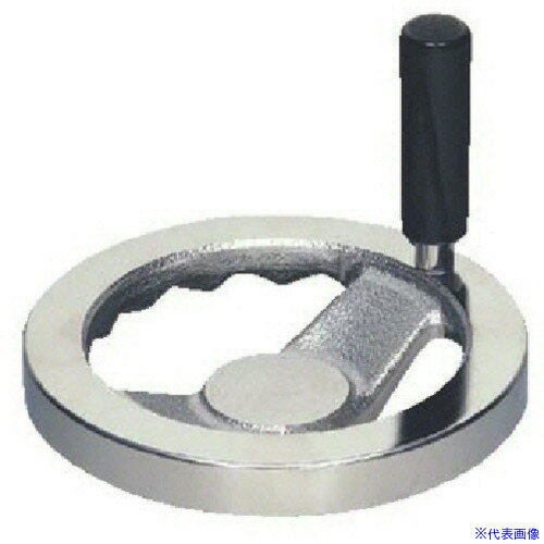 ■イマオ ハンドル 角リム型ハンドル車(加工付) ハンドル径125mm S125ERHN13(1338278)[送料別途見積り][法人・事業所限定][掲外取寄]