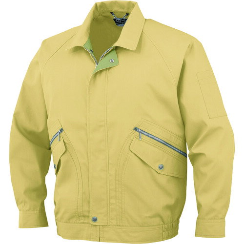 ■コーコス 長袖ブルゾンP-8891 4マスタード EL P88914EL(1343235)[送料別途見積り][法人・事業所限定][..