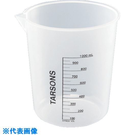 ■TARSONS ビーカー PP製 10000ml 421090(1344612)[送料別途見積り] ...