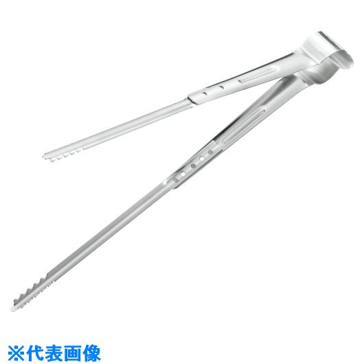 ■IKD 抗菌サービス箸トング小 K02600000100(1347823)[送料別途見積り][法人・事業所限定][外直送]