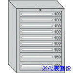 オレンジブック トラスコ中山　TRUSCOOS デラックス重量キャビネット 間口811×奥行557×高さ1081mm(ライトグレー) 〔品番:DX1012G〕[ 注番:1356303]特長●重量物の収納管理にオススメです。引出し1枚当り均等耐荷重200kg●ダブルサスペンション機構で引出し開閉ストローク100%(500mm)●全段引出しを同時にロックするオールロック機構付●各引出しが勝手に出てこない、引手を引き出す際にロックが解除される、ラッチ機構付き●粉体塗装（仕切板を除く）●各引出し、標準仕切（大仕切パーティション3枚・小仕切ディバイダー8枚）付き、12升に仕切れます。●完成品。到着後すぐ使えます。用途●整理整頓で生産効率の高い強い工場にしませんか。●細かな重量物や、一個もの重量物の集中管理に。●現場のあらゆる物をまとめて保管に。仕様●間口(mm)：811●奥行(mm)：557●高さ(mm)：1081●最大積載量(kg/台)：1250●均等積載量(kg/段)：200●本体色：ライトグレー●引出し：D100×7、D150×2●引出し(段)：9●オールロック機構有無：付き●セーフティロック機構有無：無し●ラッチ機構有無：付き●引出し組合せ(DX100G)：7段●引出し組合せ(DX150G)：2段●最大積載量：1250kg/台当り●色：ライトグレー仕様2●均等耐荷重：200kg/段●引出し開閉ストローク100%(500mm)●オールロック機構付き●ラッチ機構付き●粉体塗装（仕切板を除く）●標準仕切付き●完成品材質/仕上●本体：スチール製セット内容/付属品注意●危険防止の為、引出しを2枚以上同時に引き出さないで下さい。●車上渡しです。フォークリフト等での荷降ろしをお願い致します。●小口混載トラック便にてお届け（平日昼間）。時間指定不可。●商品に運送保険を掛けております。到着しましたら、当日すぐ開梱（中身をご確認）して頂き、万が一凹み等ございましたら、すぐご連絡下さい。●複数台の場合、運送便の関係で分納になる事が御座います。原産国（名称）日本JANコード本体質量175kgオレンジブック トラスコ中山　TRUSCOOS デラックス重量キャビネット 間口811×奥行557×高さ1081mm(ライトグレー) 〔品番:DX1012G〕[注番:1356303][本体質量：175kg]《包装時基本サイズ：850×620×1205》〔包装時質量：182kg〕分類》物流・保管用品》工場用保管設備》キャビネット☆納期情報：オレンジブック掲載以外でメーカー直送品（送料元払い）【法人限定＝会社名ご記入お願い致します。】※北海道・沖縄・離島は運賃別途商品も含む