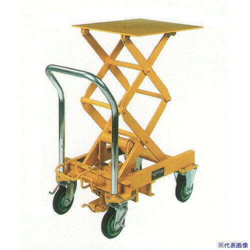 オレンジブック トラスコ中山　TRUSCOタイユー ミニテール移動式 〔品番:MTC45X45200〕[ 注番:1359173]特長●足踏油圧式です。仕様●均等荷重(kg)：200●テーブル長さ×幅(mm)：450×450●足踏操作力(kg)：約19●車輪(mm)：φ150ゴム●揚程(mm)：350〜800仕様2●移動式材質/仕上●本体:スチールセット内容/付属品注意●北海道・沖縄・離島は別途運賃原産国（名称）日本JANコード本体質量80kgオレンジブック トラスコ中山　TRUSCOタイユー ミニテール移動式 〔品番:MTC45X45200〕[注番:1359173][本体質量：80kg]《包装時基本サイズ：770×520×855》〔包装時質量：83kg〕分類》搬送機器》リフター・ハンドパレットトラック》テーブルリフト☆納期情報：オレンジブック掲載以外でメーカー直送品【法人限定＝会社名ご記入お願い致します。】