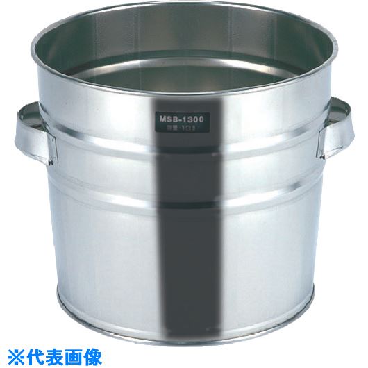 オレンジブック トラスコ中山　TRUSCOSUGICO 18-8ステンレスバケット B型 〔品番:MNM15B〕[ 注番:1362140]特長●両手固定ハンドル式で短い距離の移動に便利です。仕様●直径(mm)：300●高さ(mm)：305仕様2材質/仕上セット内容/付属品注意原産国（名称）日本JANコード本体質量1.11kgオレンジブック トラスコ中山　TRUSCOSUGICO 18-8ステンレスバケット B型 〔品番:MNM15B〕[注番:1362140][本体質量：1.11kg]分類》研究用品》ボトル・容器》ステンレスタンク☆納期情報：メーカー取り寄品（弊社より発送）