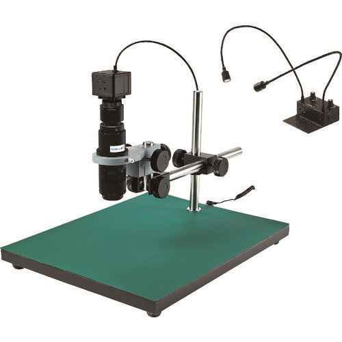 オレンジブック トラスコ中山　TRUSCOHOZAN マイクロスコープ 作動距離105 83〜595× 〔品番:LKIT644〕[ 注番:1367101]特長●新定番USBカメラ × 高倍率ズームレンズ●大きい観察対象に最適（スポット照明付...