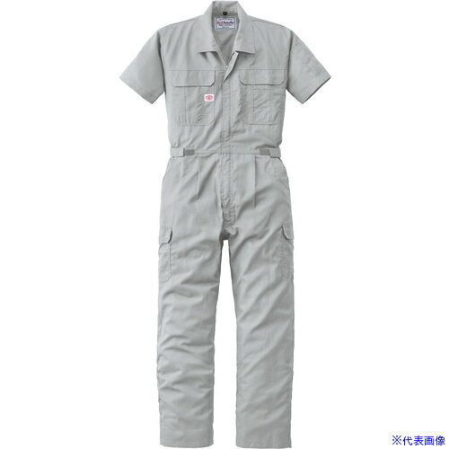 ■AUTO−BI SS(春夏)モデル 半袖つなぎ服2301−008シルバーグレー−3L 23010083L(1367923)[送料別途お見積..