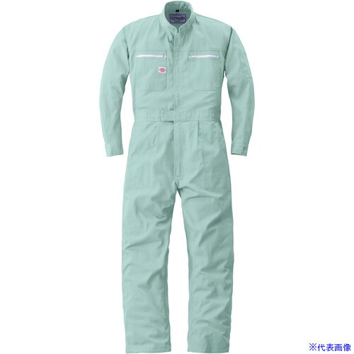 ■AUTO−BI AW(秋冬)モデル 防縮つなぎ服2500−102アースグリーン−5L 25001025L(1368488)[送料別途お見積..