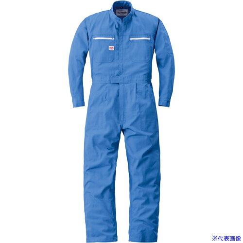 Other - ■AUTO−BI AW(秋冬)モデル 防縮つなぎ服2500−004スカイブルー−S 2500004S(1368964)[送料別途お見積り][法人限定][掲外取寄]
