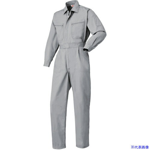 ■AUTO−BI 通年モデル ジャンプスーツ7500−007グレー−L 7500007L(1369629)[送料別途お見積り][法人限定]..